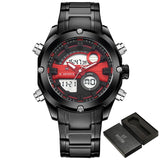 2017 NEW FASHION Luxury Brand NAVIFORCE Men Sports Watches Men's Quartz Analog Clock Male Military Waterproof Full Steel Watch