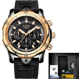 LIGE Mens Watches Top Brand Luxury Male Military Sport Luminous Watch men Business quartz-watch Male Clock Man Relogio Masculino