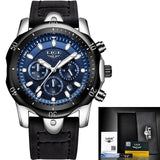 LIGE Mens Watches Top Brand Luxury Male Military Sport Luminous Watch men Business quartz-watch Male Clock Man Relogio Masculino